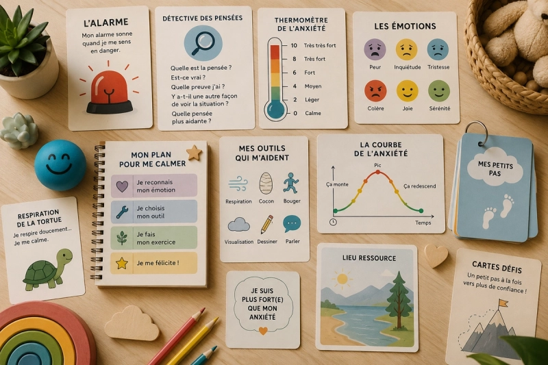 QUE FAIT LE PSY LORS DES SEANCES AVEC MON ENFANT ANXIEUX ?